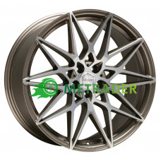 Axxion AX9 Competition R20 W9 PCD5x120 ET30 DIA72.6 Platin Grey Polished