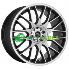 Barracuda Karizzma R18 W8 PCD5x108 ET40 DIA73.1 Matt Black Polished
