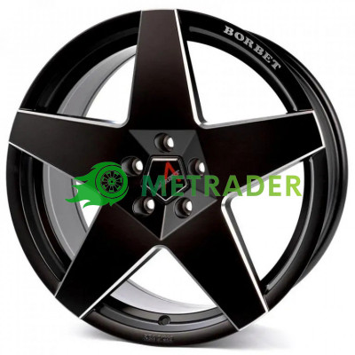 Borbet A R18 W8 PCD5x112 ET37 DIA66.5 Black Matt