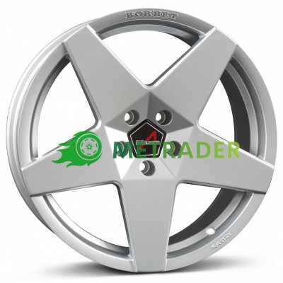 Borbet A R17 W8 PCD5x108 ET42 DIA63.4 Silver