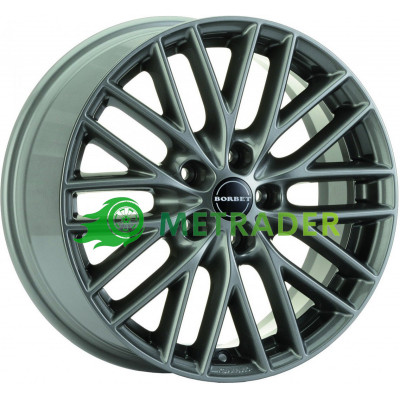 Borbet BS5 R16 W7 PCD5x112 ET50 DIA72.5 Metal Grey