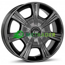 Borbet CH R17 W7.5 PCD5x118 ET61 DIA71.1 Mistral Anthracite Glossy