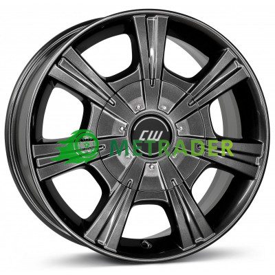 Borbet CH R17 W7.5 PCD6x139.7 ET50 DIA93.1 Mistral Anthracite Glossy