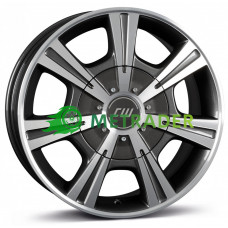 Borbet CH R17 W7.5 PCD5x118 ET45 DIA71.1 Mistral Anthracite Polished