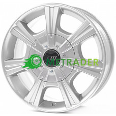 Borbet CH R17 W7.5 PCD5x118 ET45 DIA71.1 Silver