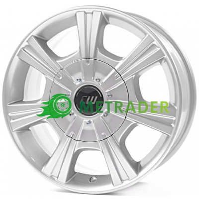 Borbet CH R17 W7.5 PCD6x139.7 ET50 DIA93.1 Silver
