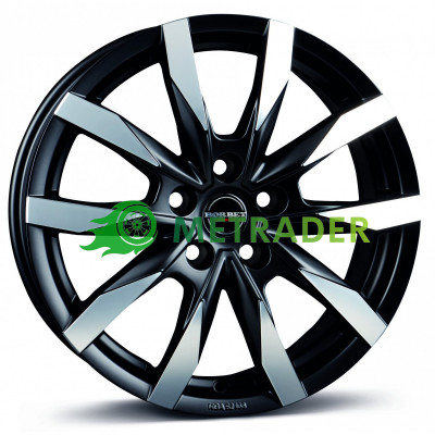Borbet CW5 R16 W6.5 PCD5x130 ET66 DIA89.1 Black Polished Matt