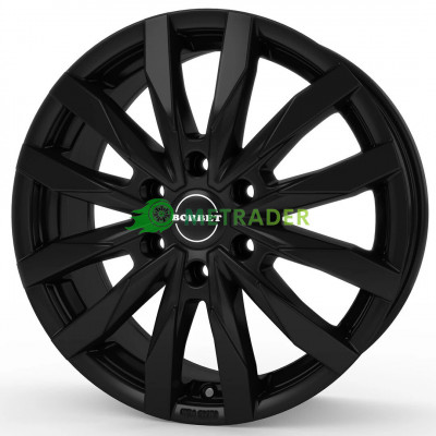 Borbet CW6 R18 W7.5 PCD6x130 ET47 DIA84.1 Black Matt