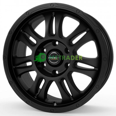 Borbet CW8 R18 W8 PCD5x120 ET52 DIA65.1 Black Matt