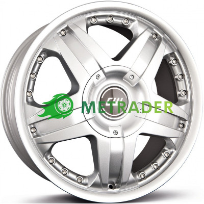 Borbet CWB R18 W8 PCD5x130 ET55 DIA84.1 Silver