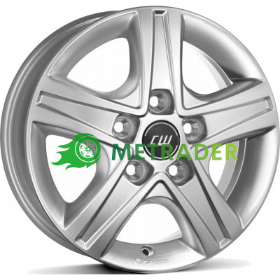 Borbet CWD R17 W7 PCD5x120 ET55 DIA65.1 Silver