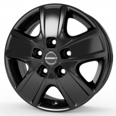 Borbet CWG R16 W6 PCD5x118 ET68 DIA71.1 Black Gloss