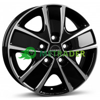 Borbet CWG R16 W6 PCD5x130 ET68 DIA78.1 Black Polished