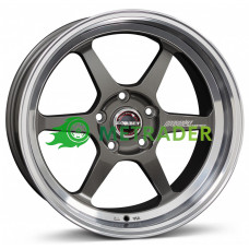 Borbet DB8GT R18 W8.5 PCD5x108 ET40 DIA72.5 Graphite Rim Polished