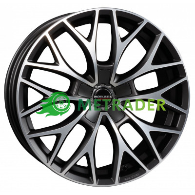 Borbet DY R18 W8 PCD5x112 ET48 DIA72.5 Grey Polished Matt