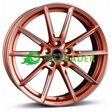 Borbet LX R19 W8 PCD5x112 ET44 DIA57.1 Copper Matt Spoke Rim Polished