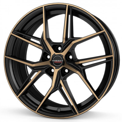 Borbet QX R19 W8 PCD5x112 ET40 DIA66.5 Black Bronze Matt