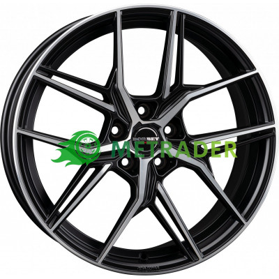 Borbet QX R20 W8.5 PCD5x112 ET45 DIA66.5 Black Polished Matt