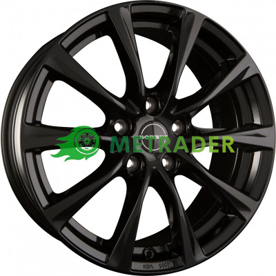 Borbet RE R18 W8 PCD5x112 ET37 DIA66.6 Black Glossy