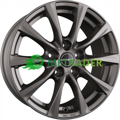 Borbet RE R16 W7 PCD5x112 ET38 DIA66.6 Metalgrey