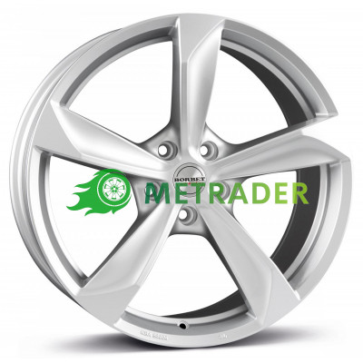 Borbet S R17 W8 PCD5x112 ET40 DIA72.5 Silver
