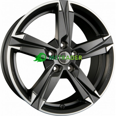 Borbet T10 R18 W8 PCD5x112 ET40 DIA72.5 Matt Black Polished
