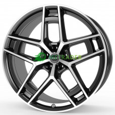 Borbet TF R24 W10.5 PCD5x112 ET20 DIA66.6 Graphite Polished Glossy