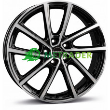 Borbet V R19 W7 PCD5x114.3 ET45 DIA67.1 Black Polished Glossy