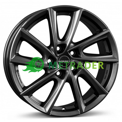 Borbet VT R17 W7.5 PCD5x112 ET52 DIA66.6 Mistral Anthracite Glossy