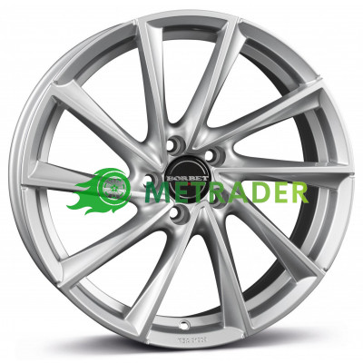 Borbet VTX R18 W8 PCD5x114.3 ET40 DIA72.5 Silver