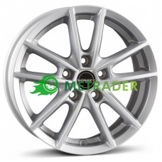 Borbet W R15 W6 PCD5x112 ET43 DIA66.6 Silver