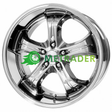 Brock B15 R18 W9.5 PCD5x100 ET27 DIA63.4 Argent Chrome