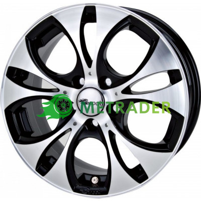 Brock B20 R15 W7 PCD4x98 ET37 DIA58.1 Silver Matt Polished