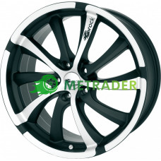 Brock B23 R18 W8 PCD5x114.3 ET38 DIA72.6 Black Matt Polished