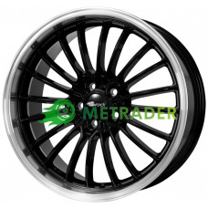 Brock B24GP R19 W8.5 PCD5x108 ET45 DIA72.6 Black Gloss Polished