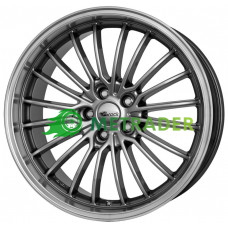 Brock B24GP R20 W10.5 PCD5x130 ET45 DIA71.5 Chrome Silver Front Polished