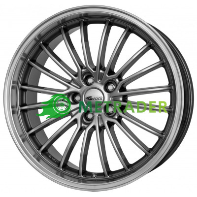 Brock B24GP R20 W10.5 PCD5x130 ET45 DIA71.5 Chrome Silver Front Polished