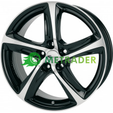 Brock B25 R17 W7.5 PCD5x108 ET45 DIA72.6 Black Gloss Polished
