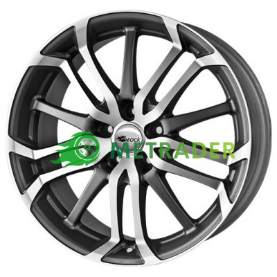 Brock B26 R17 W7.5 PCD5x112 ET35 DIA66.6 Silver Matt Polished