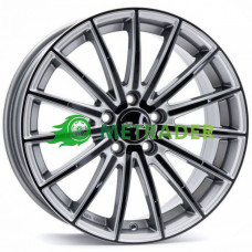 Brock B36 R18 W8 PCD5x114.3 ET45 DIA72.6 Crystal Silver Black