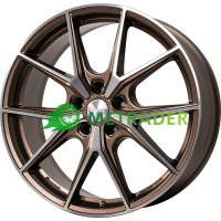 Brock B40 R19 W8 PCD5x108 ET45 DIA63.4 Bronze Copper Full polished