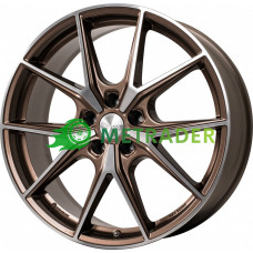 Brock B40 R19 W8 PCD5x108 ET45 DIA63.4 Bronze Copper Full polished