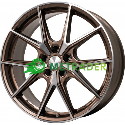Brock B40 R19 W8 PCD5x112 ET50 DIA66.6 Bronze Copper Full polished