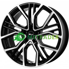 Brock B41 R19 W8.5 PCD5x112 ET20 DIA66.6 Black Polished