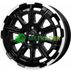 Brock B45 R17 W7 PCD5x108 ET46 DIA65.1 Black Polished