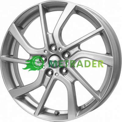 Brock EB1 R19 W5 PCD5x112 ET28 DIA66.7 Silver