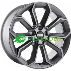 CMS C20 R17 W7.5 PCD5x108 ET47 DIA63.4 Titanium Gloss