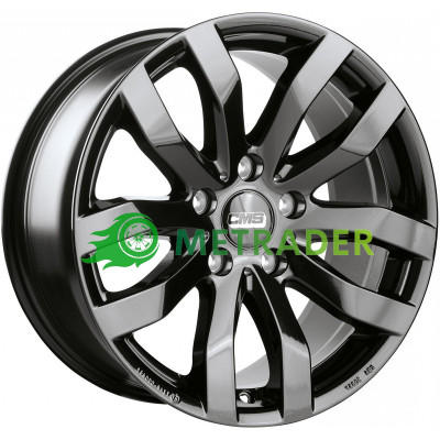 CMS C22 R16 W6.5 PCD5x114.3 ET40 DIA67.1 Black Gloss
