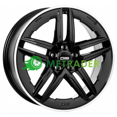 CMS C29 Aero R19 W8 PCD5x112 ET32 DIA66.5 Diamond Rim Black