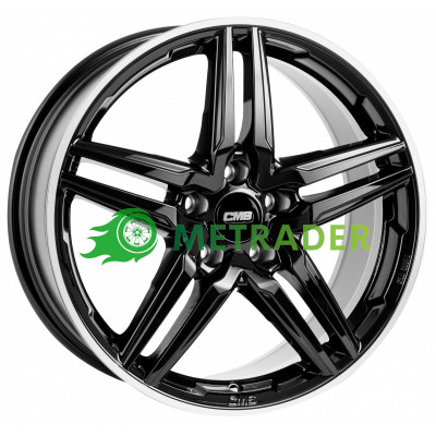 CMS C29 R20 W8.5 PCD5x112 ET30 DIA66.6 Diamond Rim Black
